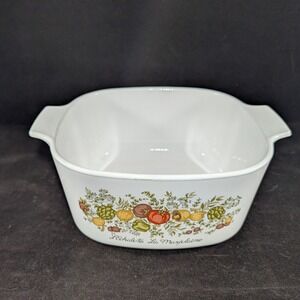 Vintage Corning Ware Spice of Life 3 Quart Casserole Dish A-3-B L'Echalote